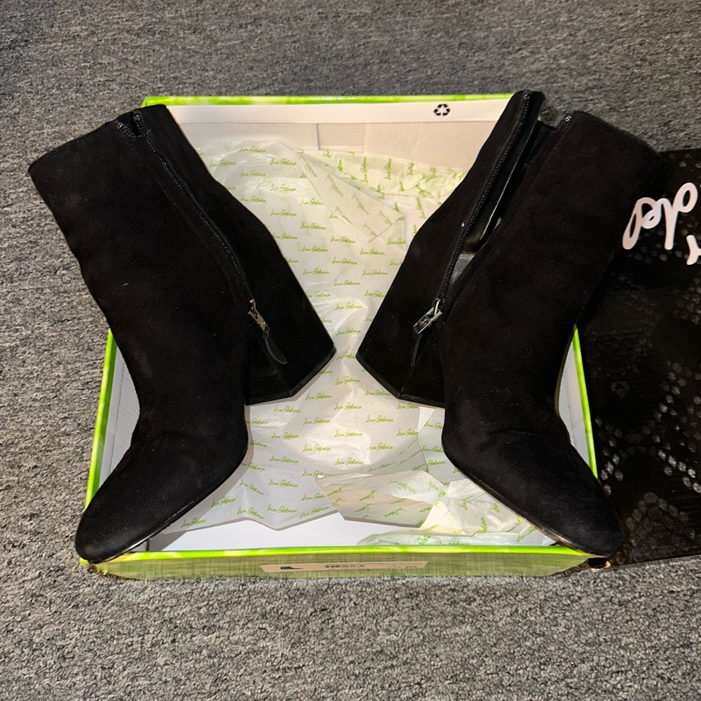 Sam Edelman black suede boots